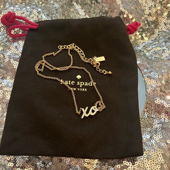 Kate Spade Gold XO Pendant Necklace - Picture 3 of 7